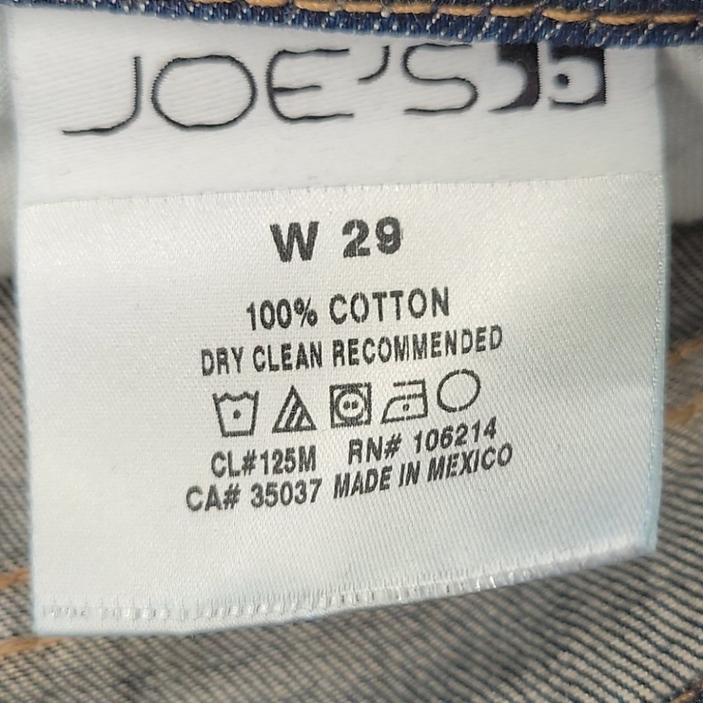 Joe's Jeans Rocker Distressed Bootcut Jeans Size 29 - Picture 11 of 14